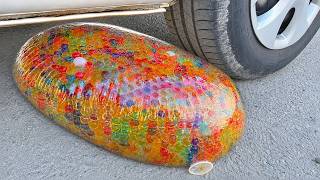ORBEEZ COCA COLA BALLOON VS CAR, Coca Cola Zero, PowerAde, Fanta, Sprite, Fruko and Mentos Diff Unde