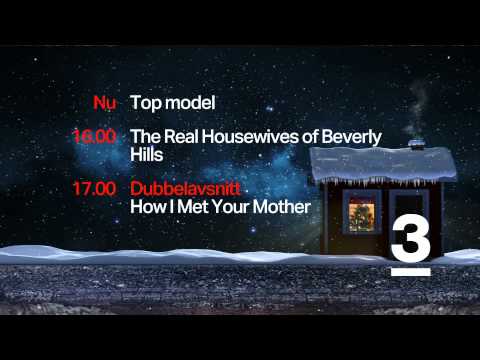 TV3 HD Sweden - Christmas Continuity / Ident 2014 [King Of TV Sat]