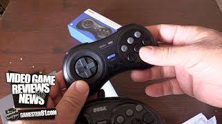New 8Bitdo M30 Bluetooth Gamepad - Sega Genesis & MD Style - Review - Gamester81
