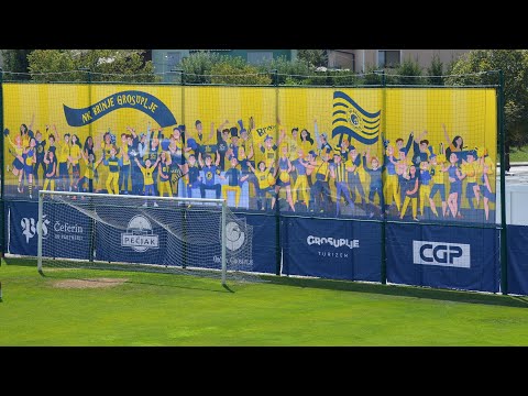 Stadion v Športnem parku  Brinje Grosuplje dobiva novo podobo.