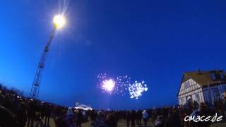 preview picture of video 'Silvester Feuerwerk Stralsund Hafen 2013/2014'