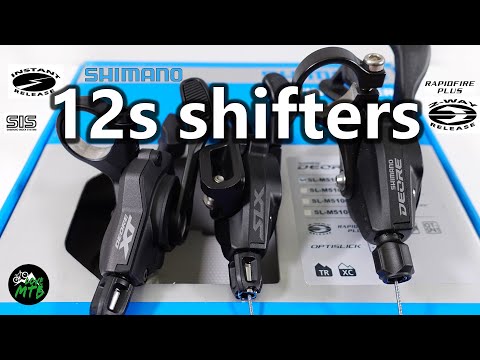 Shimano SHIFTERS 12 Speed How-To - Deore vs SLX vs XT vs XTR - M6100, M7100, M8100 and M9100