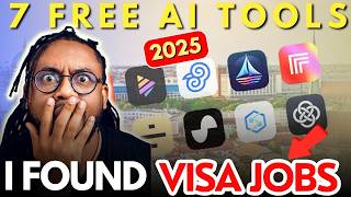 I Tried 7 Free AI Tools - They Found Visa-Sponsored Jobs for Me (Fast)