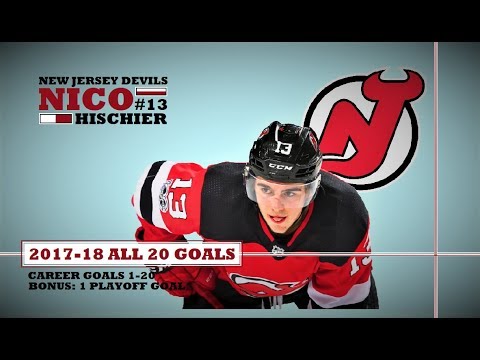 Nico Hishcier (#13) ● ALL 20 Goals 2017-18 Season + 1 Playoff Goal (HD)