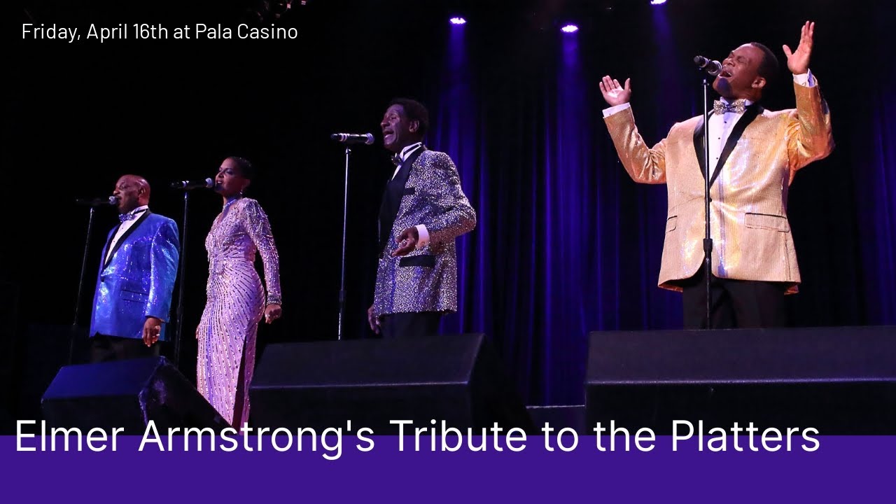 Promotional video thumbnail 3 for The Platters-Live! featuring Elmer Armstrong
