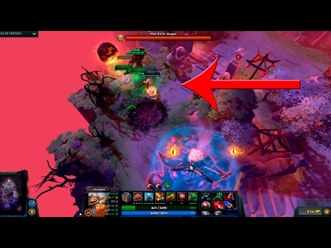 Techies BUG Vs Invoker Dota 2 DARK MOON