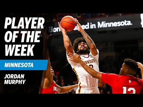 Highlights: Jordan Murphy Player of the Week | Big Ten Basketball