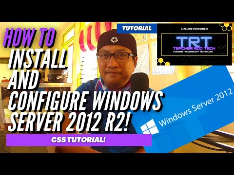 Windows Server 2012 r2 Tutorial Tagalog!
