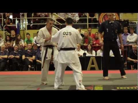 Gábor Rózsa vs. Garbacz Mateusz - European Championship Shinkyokushin Belgium 2012