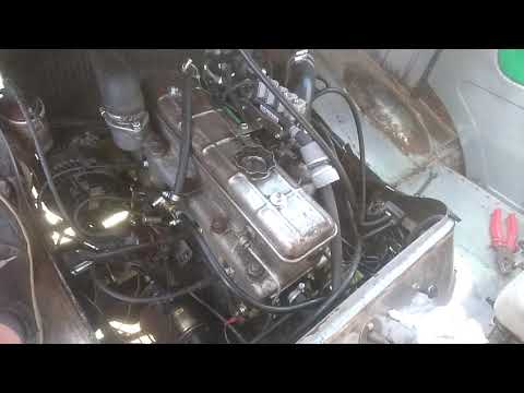 Żuk S21 turbo VNT reaktywacja - praca silnika