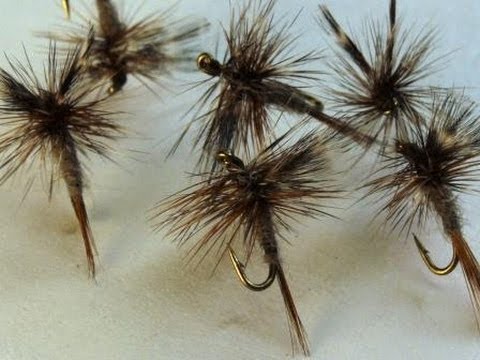 How to tie a #20 Adam's Dry Fly