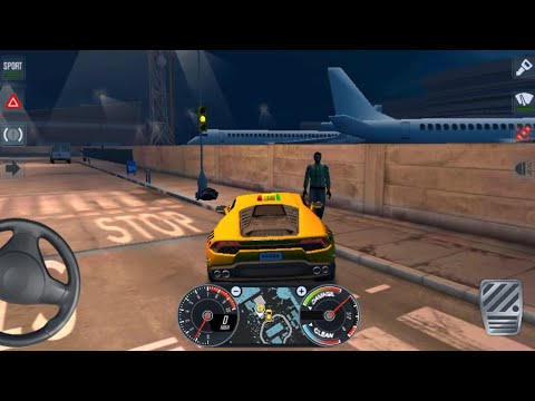 4X4 CARS CYBERTRUCK UBER DRIVER || City Car Driving Games Android iOS - Taxi Sim 2020 Gameplay