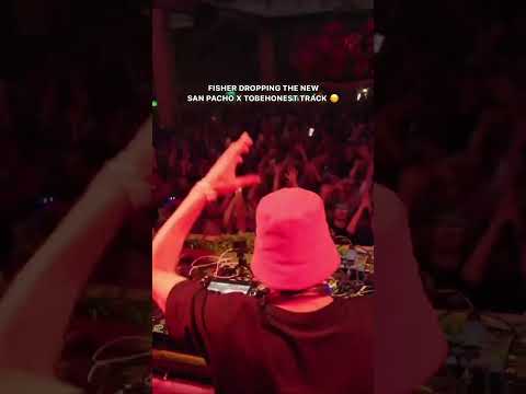 fisher playing the new san pacho x tobehonest i think he likes it 🙂‍↔️