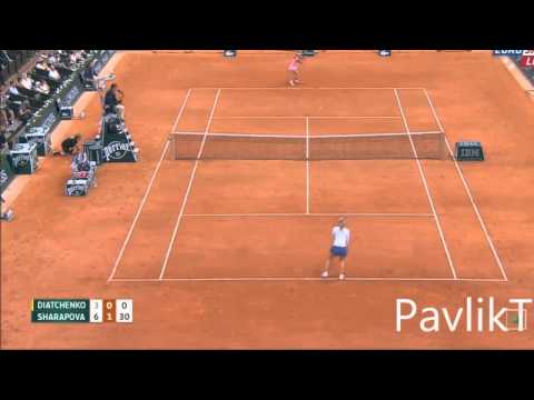 Maria Sharapova vs Vitalia Diatchenko Highlights HD Roland Garros 2015 2nd Round 2015 #1