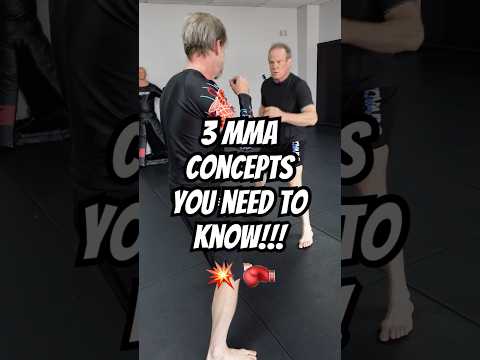 3 MMA concepts you need to know! #mma #martialarts #martialartist