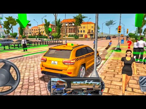 4X4 UBER DRIVER 🙀🙋  Taxi Sim 2020 #3 Car Games - Car Videos || Android/iOS Gameplay