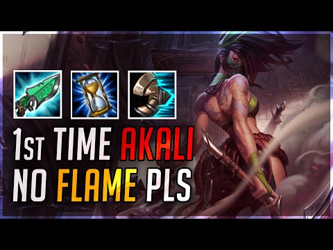 First Time Akali. No Flame Plz [League of Legends]