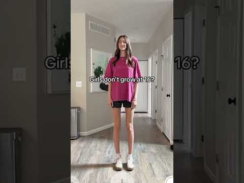 Do girls grow after 16? #tall