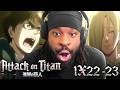 NO WAY Attack On Titan 1x22 1x23