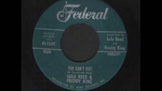 Lulu Reed &amp; Freddy King - You Can&#39;t Hide - R&amp;B.wmv