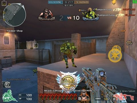 Crossfire West: Kriss Super V-Ares Silver Gameplay - Champion Dang