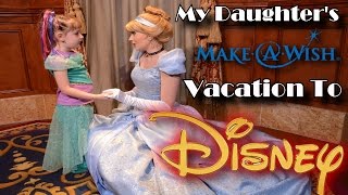 Make-A-Wish Trip To Disney World In Orlando Florida ("Give Kids The World")