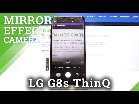 How to Disable Camera Mirror Effect in LG G8s ThinQ – Open Camera Settings