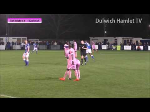 Tonbridge Angels 3-1 Dulwich Hamlet, Alan Turvey Trophy Semi Final, 14/03/17 | Match Highlights