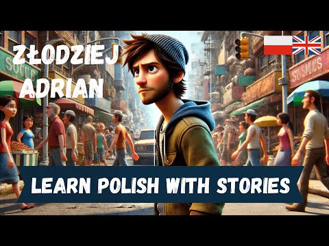 START LEARNING POLISH  Online with Story About the Thief