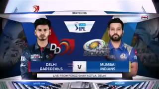 Mumbai Indian vs delhi capitals full match highlights..2019..