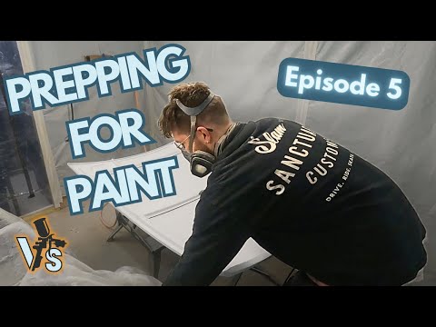 MGB GT Restoration Project - Episode 05 - Prepping For Paint