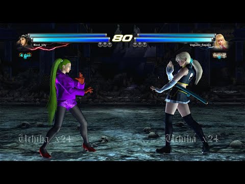 L7 202 D Lili y Alisa Vs (Nikol_kity) Jun y Asuka - Tekken Tag 2 ( Uchiha x24 ) GamePlay PS3