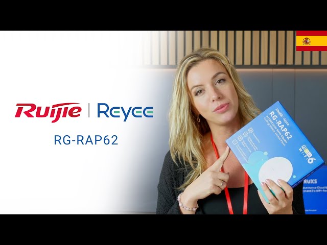 Vídeo relacionado con Reyee Punto de Acceso Externo Gigabit Wi-Fi 6 Dual Band