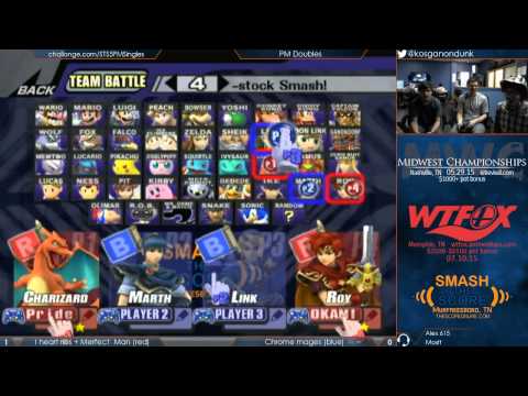STS5 - I Heart Ribs & Merfect Man (Red) vs Chrome Mages (Blue) - Project M Doubles