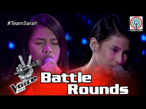 The Voice Teens Philippines Battle Round: Erika vs. Nisha - Nothing Compares To You