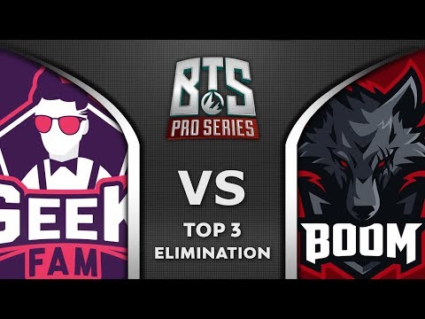GEEK FAM vs BOOM - TOP 3 ELIMINATION - BTS Pro Series 2020 Highlights Dota 2