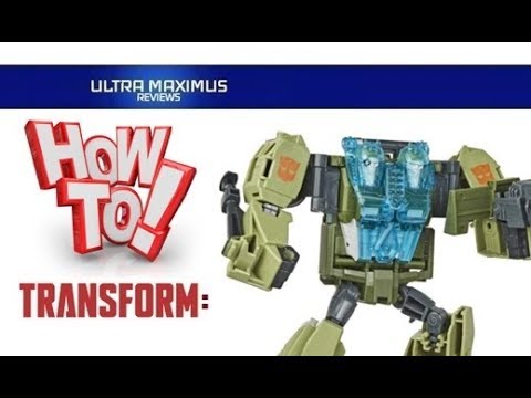💥 How To Transform Energon Armor Rack'N'Ruin Transformers Bumblebee Cyberverse Adventures