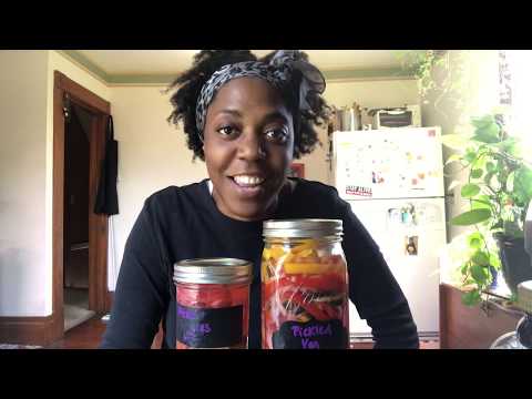 Healthy Snack Hack 🥒 Easy Pickled Veggies Recipe Inspired by Roots & Refuge Farm