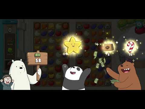 We Bare Bears Match3 Repairs Level 861 - No Boosters