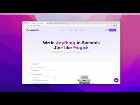 MagickPen tanıtım videosu