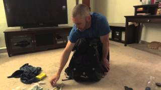 Contents of ULA Circuit for 75 mile, 5 day AT section hike