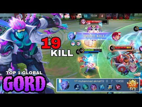 GLOBAL GORD BEST ONE SHOT BUILD 100% META DESTROYER TO RANK UP FAST | BUILD GORD TERSAKIT 2026