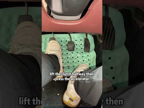 Car launch sprint method!#driving #tips #howto #manual #skills #car