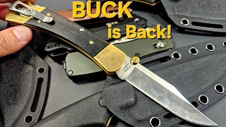 BUCK Knives is not messing around! A giant leap forward for a legacy brand.