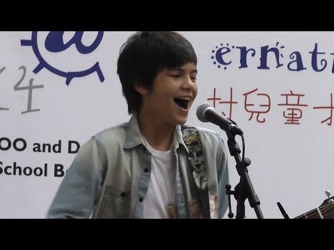 12 Year Old Boy Singing Original Song - Wins 2nd at Talent Show Singing Contest in Vancouver
