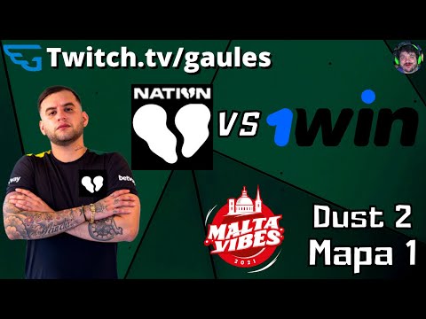 00Nation vs 1Win (Dust 2 - Mapa 1 MD3) O PLANO em Campo  - Transmissão Gaules e mch