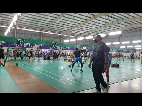 Four Seasons Badminton Tournament 2022 (Men's doubles  Bakat Baru) preliminary round