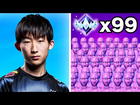 ９９人のアンリアル勢は最強プロゲーマーに勝てるのか？【フォートナイト】
