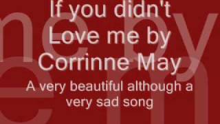 If You Didn't Love Me Music Video