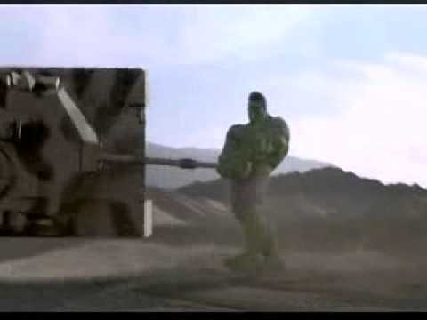 Hulk Throws A Tank